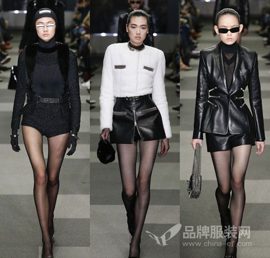 Alexander Wang 2018秋冬T台秀 职场时髦女战士